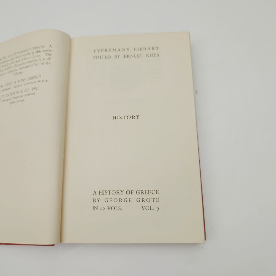 Grote’s History Of Greece In Twelve Vols Volume 7 ONLY – image 3