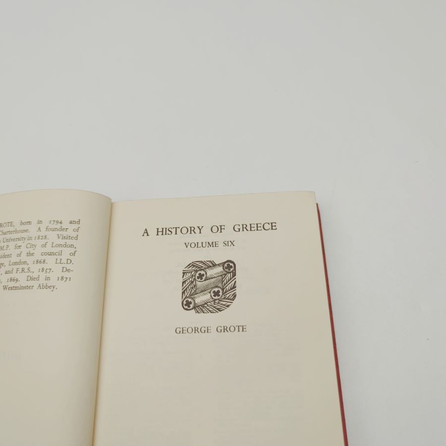 Grote’s History Of Greece In Twelve Vols Volume 6 ONLY – image 2