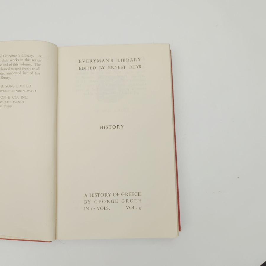 Grote’s History Of Greece In Twelve Vols Volume 5 ONLY – image 3