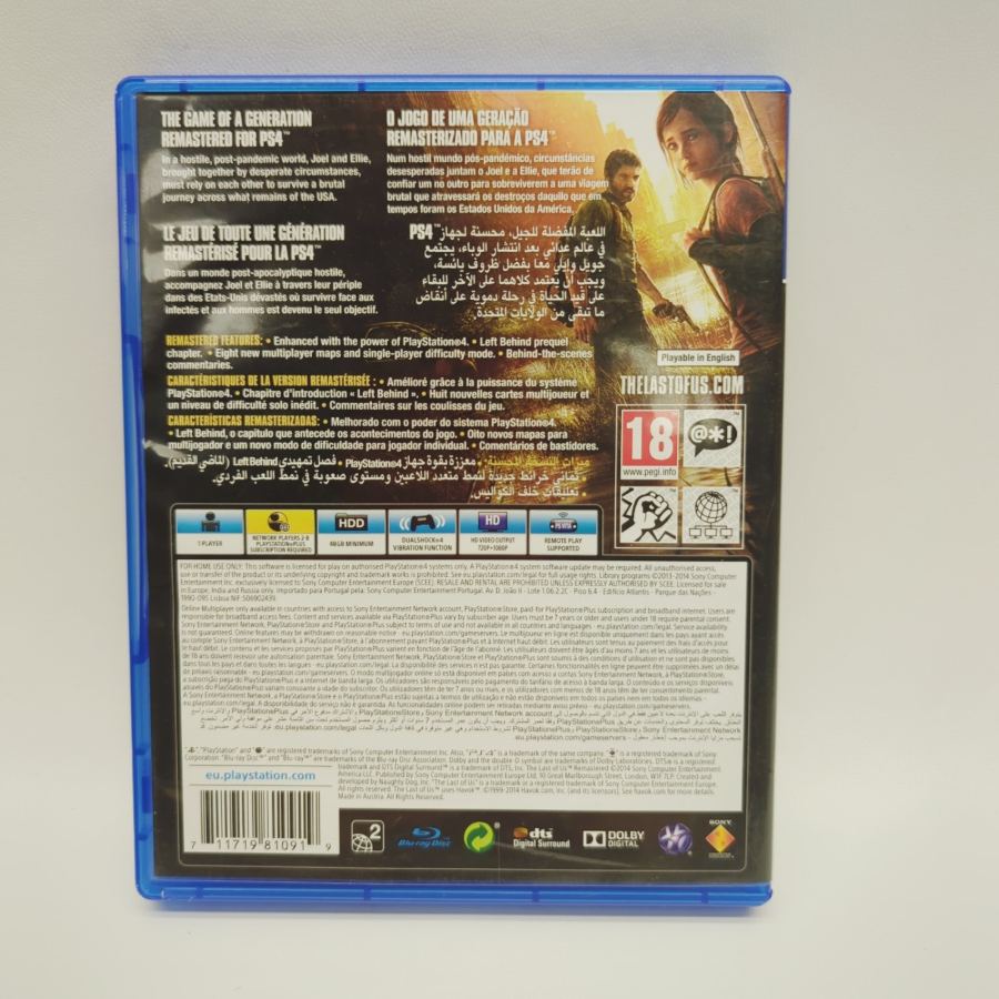 The Last of Us: Remastered (PlayStation 4 2014) Video Game Reuse Reduce Recycle – image 3