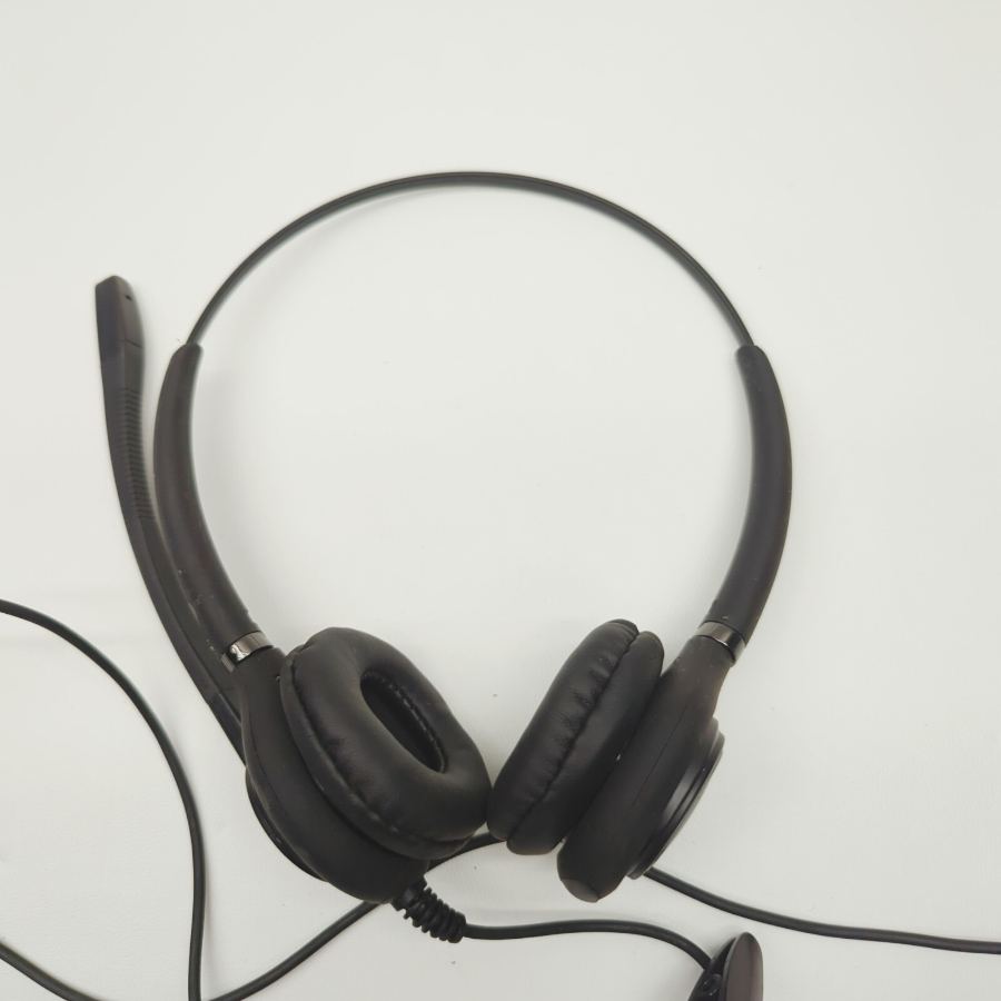 Representative photograph of the same model: JPL 502S Binaural Noise Cancelling Office Headset – image 4