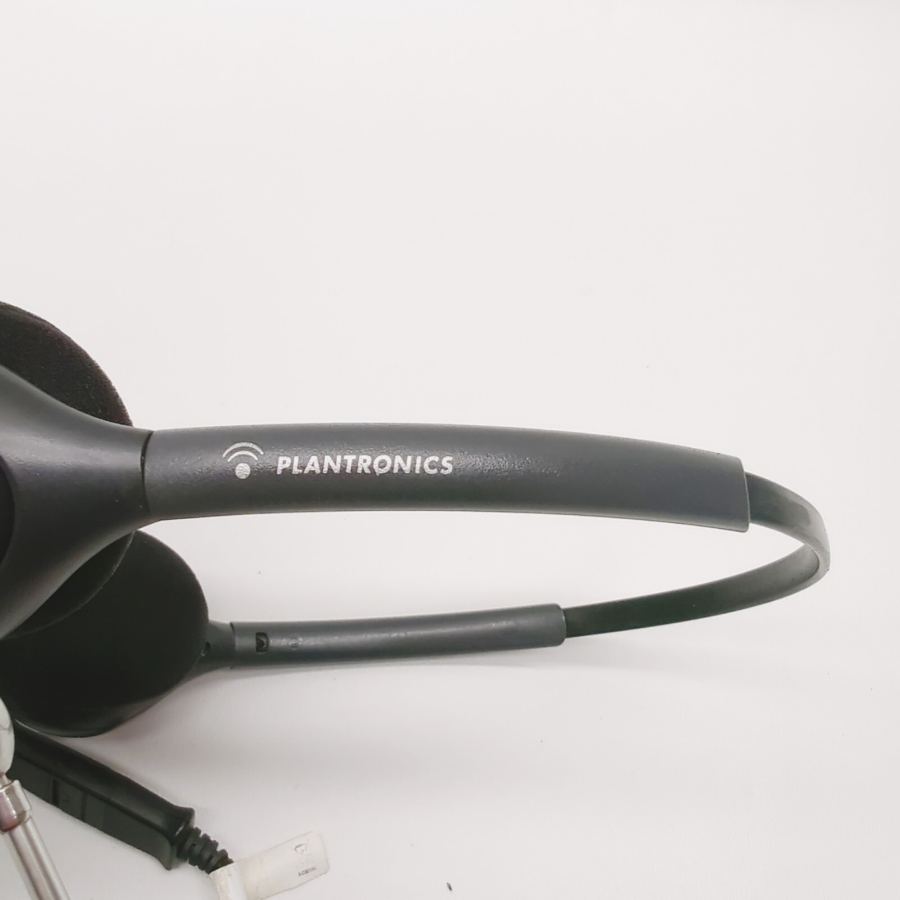 Representative photograph of the same model: Plantronics HW261A Wideband Binaural Headset - P/N - 36830-41 – image 4