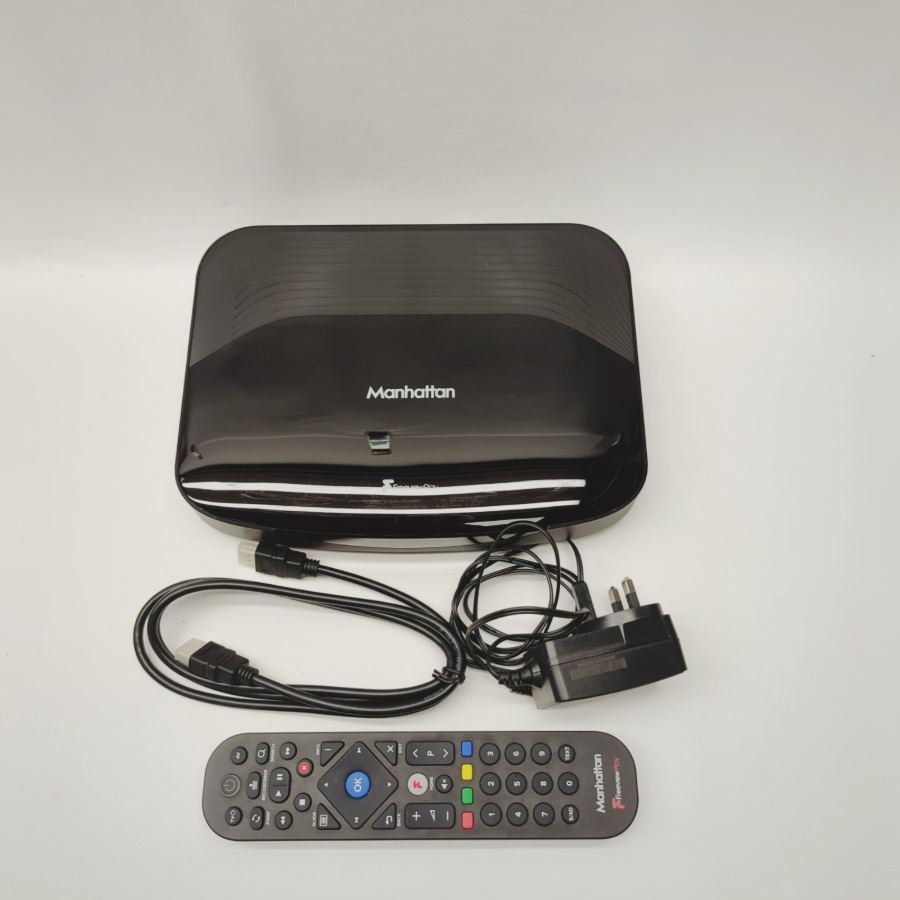 MANHATTAN T3-R 1TB Smart Recorder Freeview Play 1TB Hard drive Remote TESTED – image 2