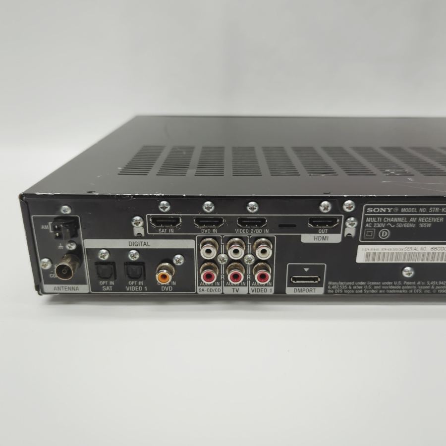 SONY STR-KS1200 Multi-Channel AV Receive Black No Remote Control Tested Working – image 6