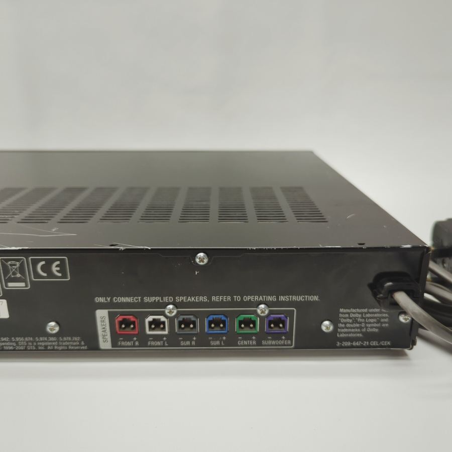 SONY STR-KS1200 Multi-Channel AV Receive Black No Remote Control Tested Working – image 7