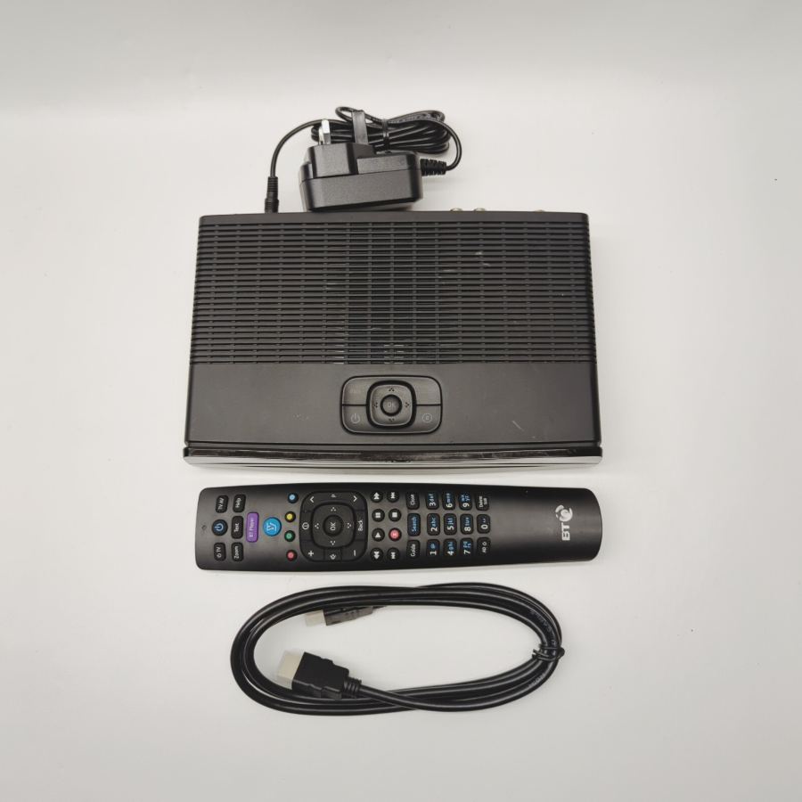 Representative photograph of the same model: BT YOUVIEW DTRT2100 Black HD Freeview Recorder 500GB & Catch Up TV with remote – image 9