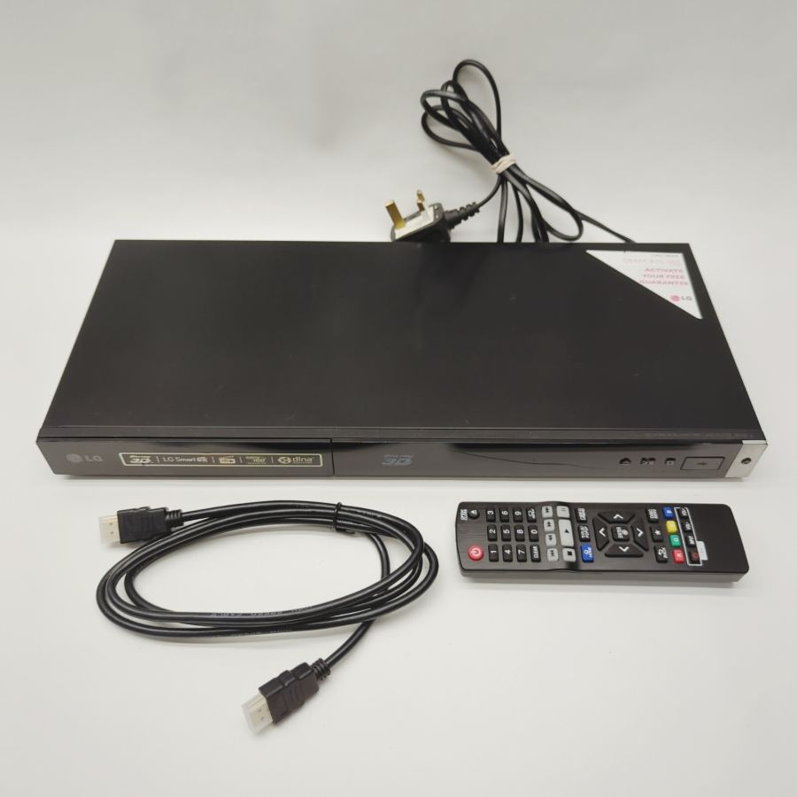 LG BP-420 Smart Blu-ray / DVD / CD 3D Disc Player HDMI CABLE W/ Remote – image 2