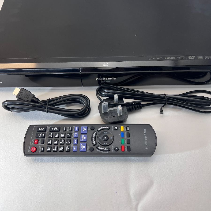 Panasonic DMP-BD30 Blu-Ray DVD 5.1 decoder Disc Player HDMI Remote Working – image 3