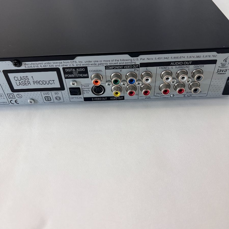 Panasonic DMP-BD30 Blu-Ray DVD 5.1 decoder Disc Player HDMI Remote Working – image 8
