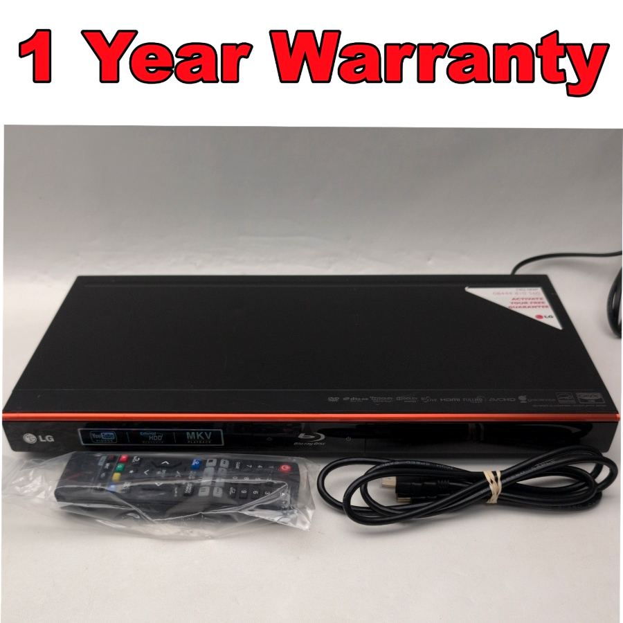 Representative photograph of the same model: LG BD565 20W HDMI Dolby Digital Network Blu-Ray and Disc DVD Player - Black