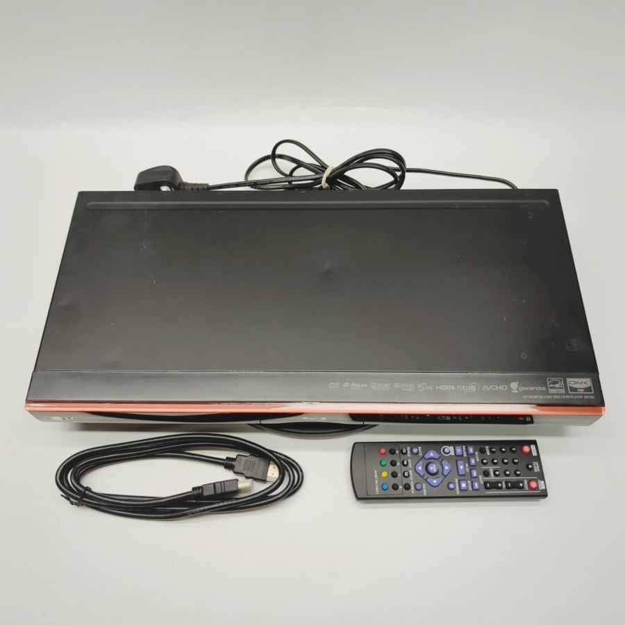 Representative photograph of the same model: LG BD565 20W HDMI Dolby Digital Network Blu-Ray and Disc DVD Player - Black – image 2