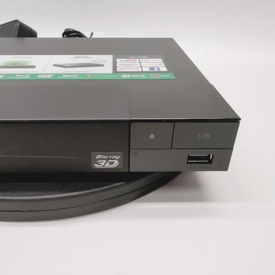 Representative photograph of the same model: Sony BDP-S4500 Wired HDMI USB Ethernet 3D Blu-Ray Disc / DVD Player - Black – image 5