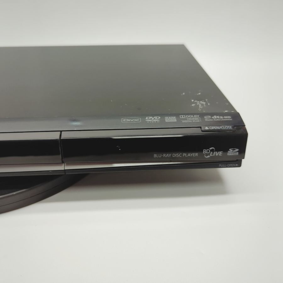 Representative photograph of the same model: PANASONIC DMP-BD35 Dolby Digital HDMI Ethernet Blu-Ray Disc DVD Player - Black – image 5