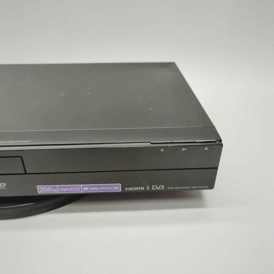Representative photograph of the same model: Sony RDR-DC200 DVD Recorder 250 GB HDMI S-Video 1080P HD Black Free Region – image 6