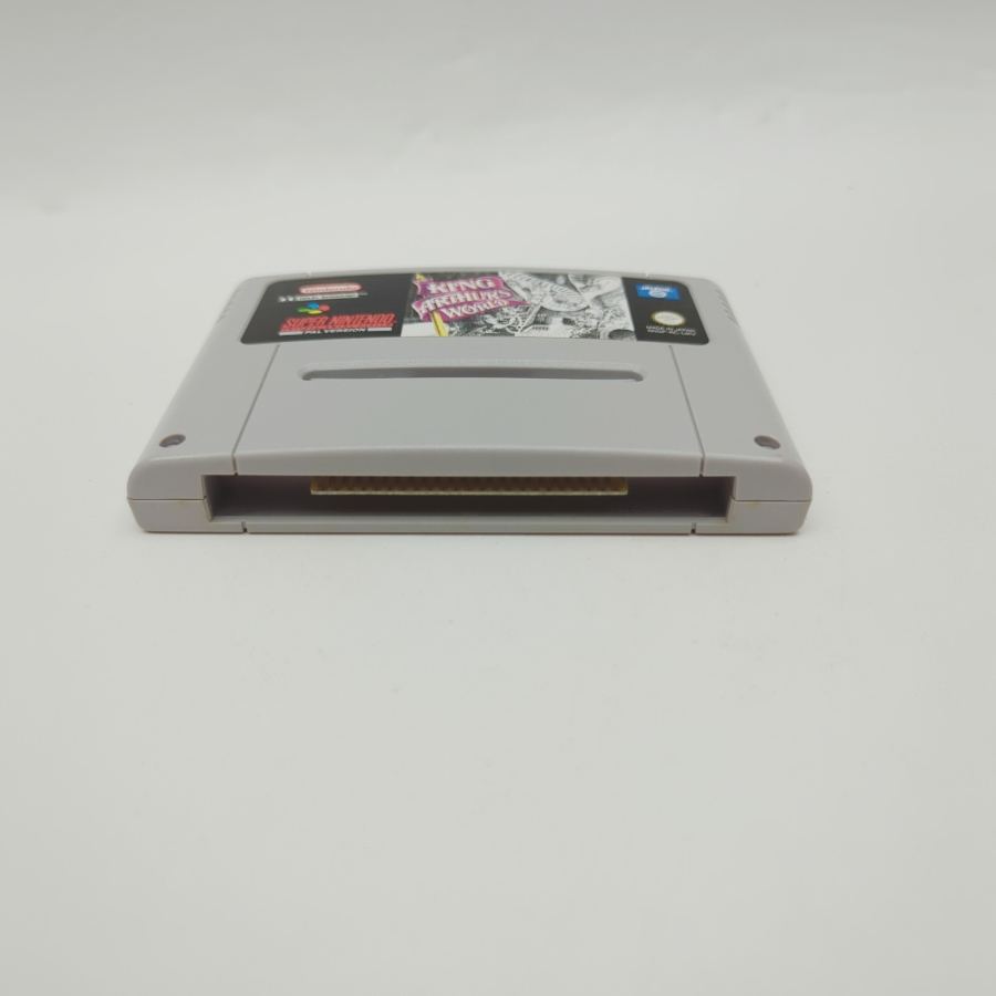 ORIGINAL BOX King Arthur's World for Super Nintendo SNES PAL WITH MANUAL – image 2