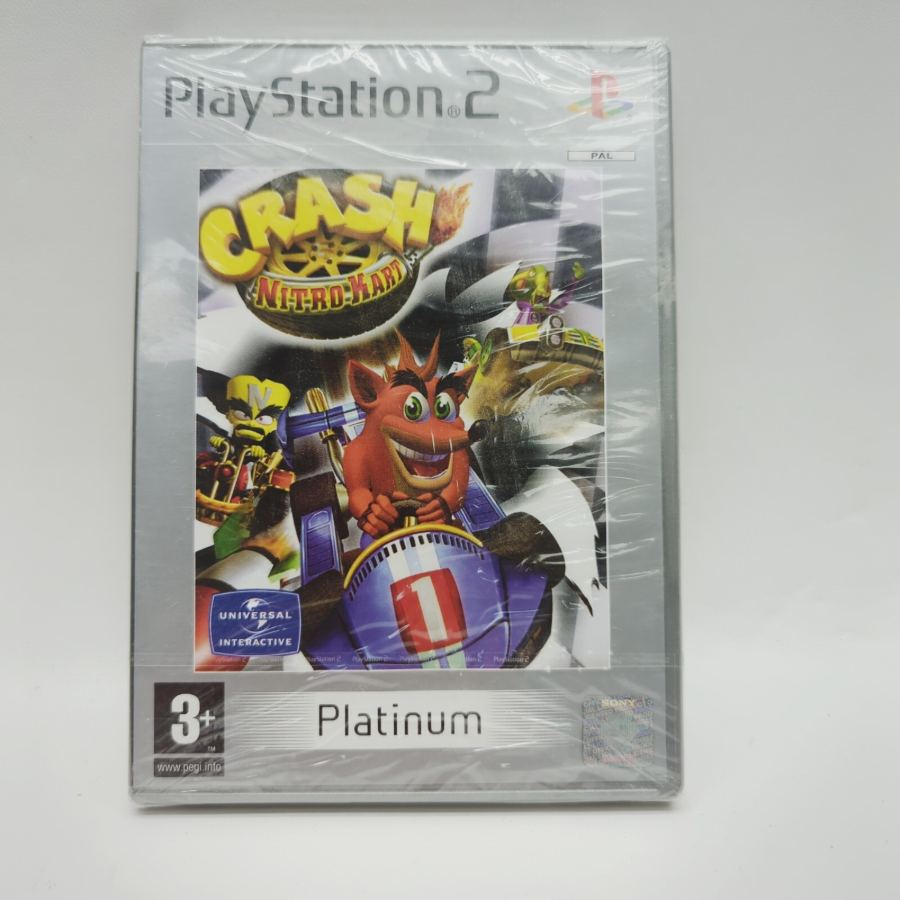 *NEW* *SEALED* PS2 Crash Nitro Kart Sony PlayStation 2 PS2 game Platinum