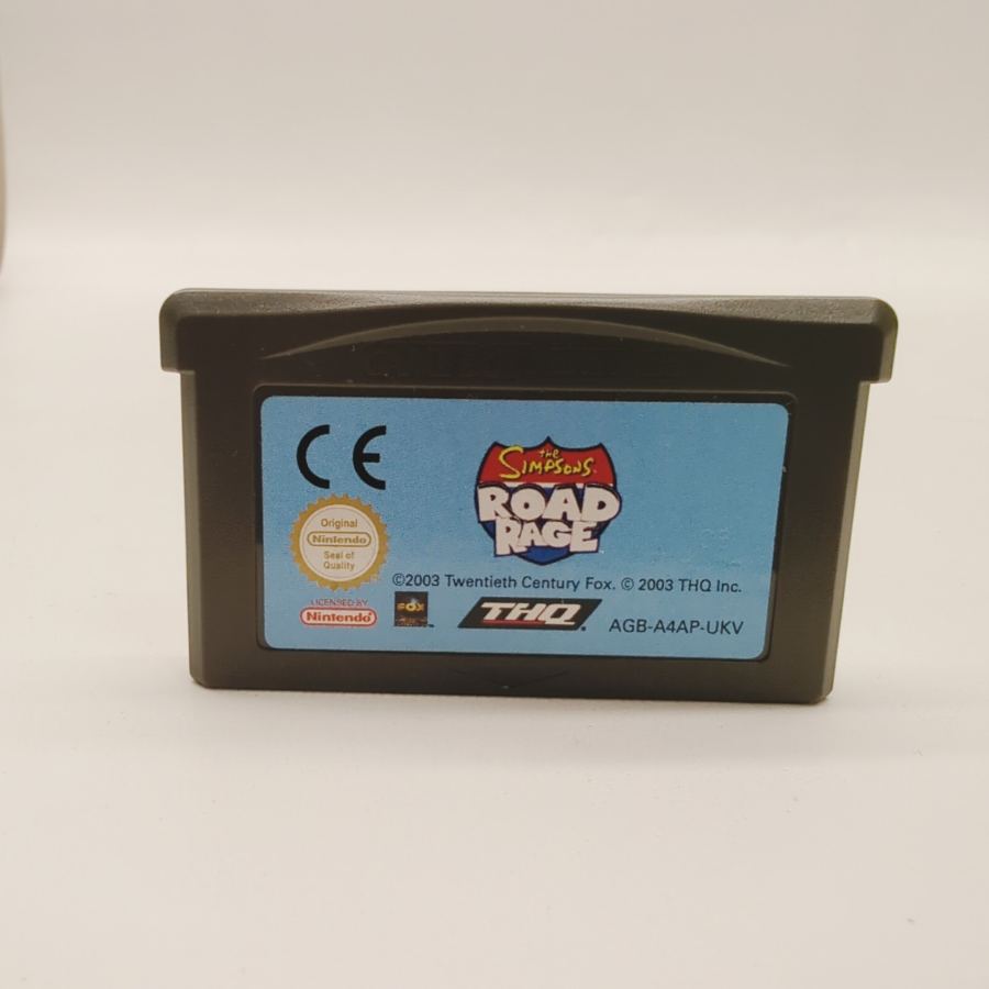 Boxed + manual The Simpsons Road Rage - Nintendo Gameboy Advance GBA - PAL CIB – image 4