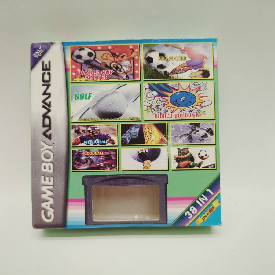 38 In 1 Nintendo Game Boy Advance GAME CARTRIDGE IN ORIGINAL BOX