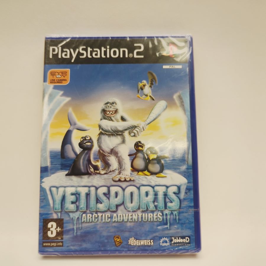 *NEW & SEALED* Yeti Sports Arctic Adventures (PS2/Eye Toy) - Game - SONY