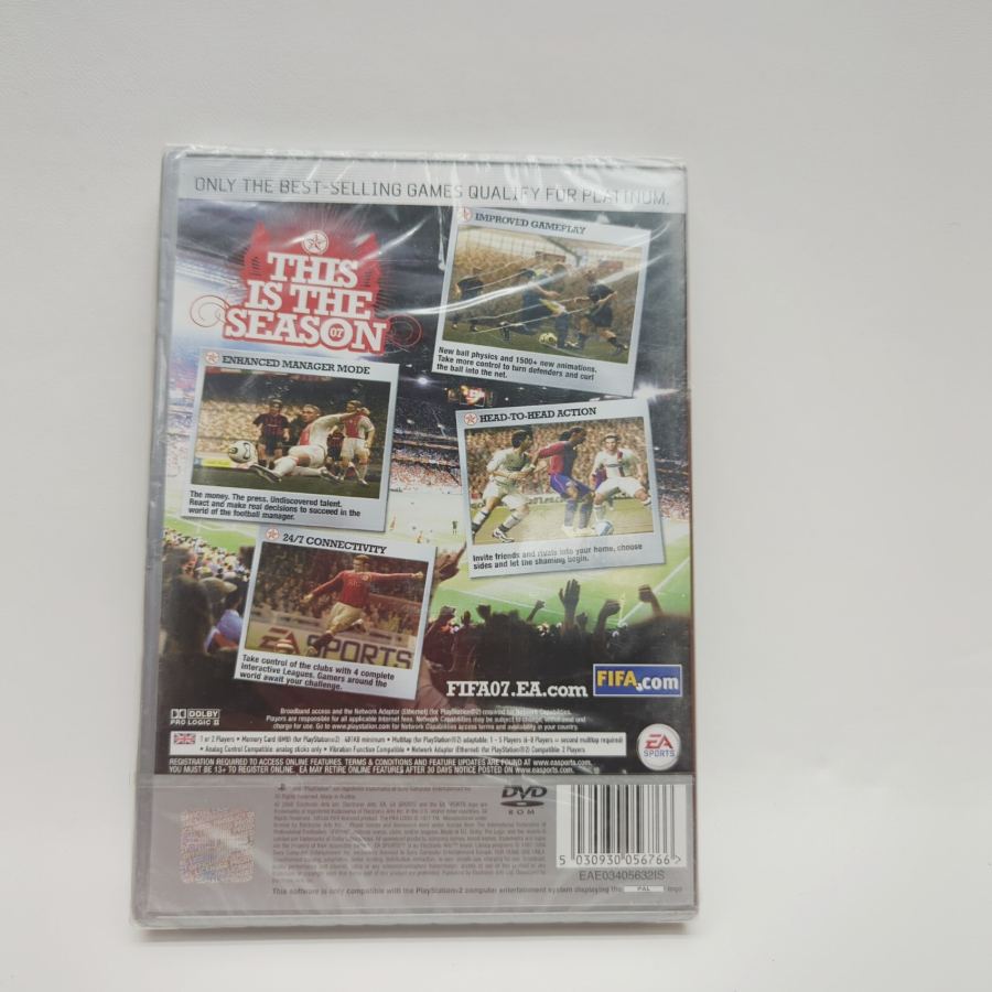 *NEW* *SEALED* FIFA 07 (Sony PlayStation 2 2006) PS2 CIB – image 2