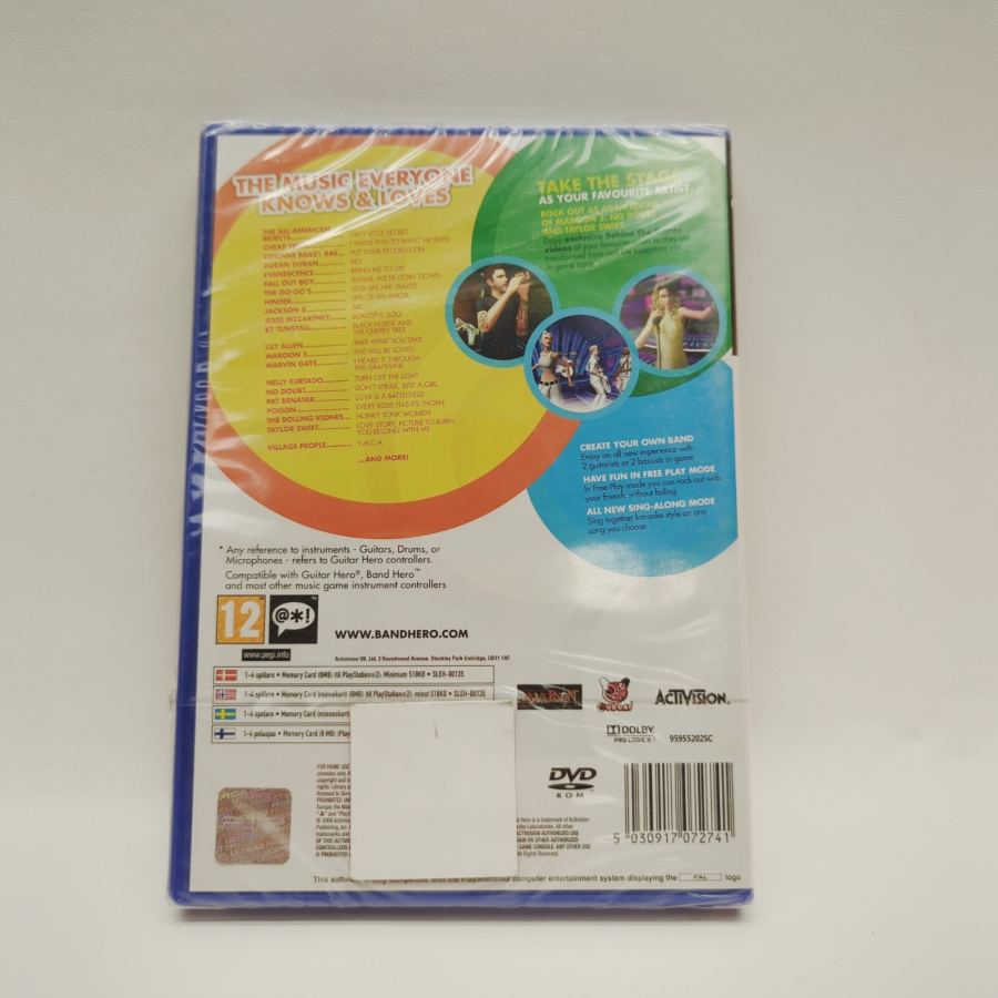 *NEW* BAND HERO (Sony Playstation 2, 2009) PS2 PAL Game - Factory Sealed – image 2