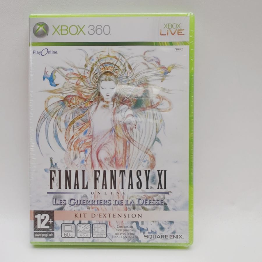 *NEW*  Final Fantasy XI 11 Online Wings of the Goddess Xbox 360 (FRENCH cover )