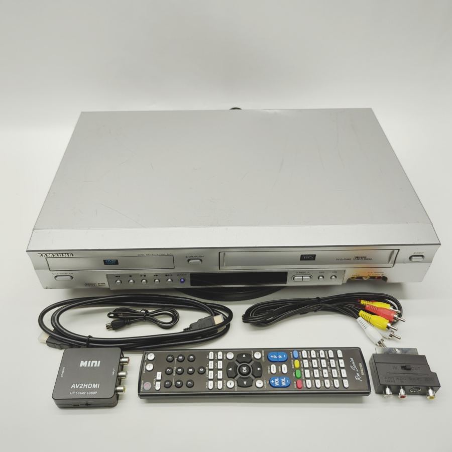 Representative photograph of the same model: Samsung SV-DVD440 Silver S-Video Dolby Digital DVD/VCR Dual Deck 19W - Tested – image 2