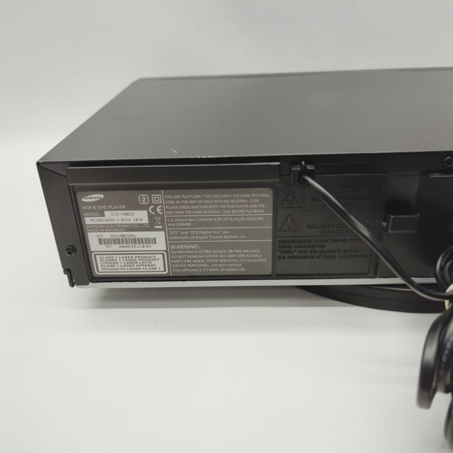 Samsung DVD-V6800 6 Head Hi-Fi Stereo VCR / DVD Recorder 19W - Black – image 9