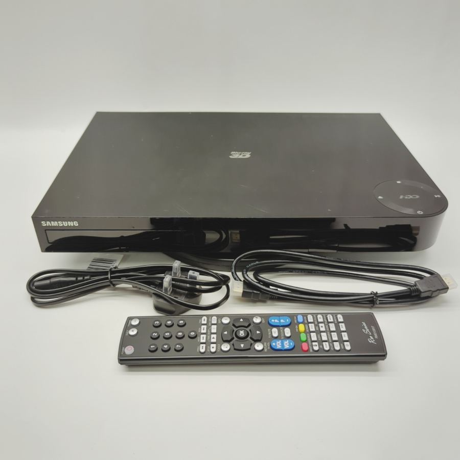 Representative photograph of the same model: Samsung BD-F8500M Black Ethernet HDMI 1080P 3D Blu-Ray Disc Player 33W- Tested – image 2