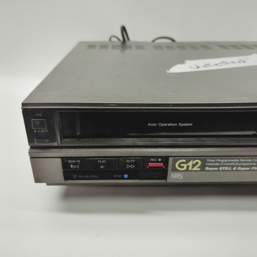 Vintage TV movie Prop Panasonic NV-G12 Black Hi-Fi VHS Video Cassette FAULTY – image 2