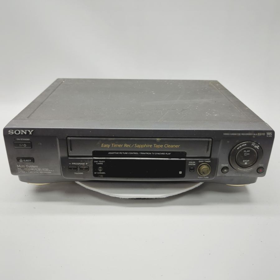Sony SLV-ED10 Wired Digital VHS Video Cassette Recorder 18W - Faulty