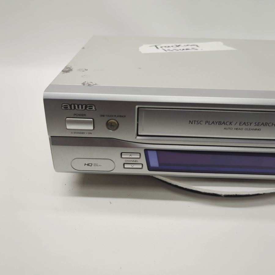 Aiwa GX1100 Silver High Quality VHS Video Cassette Recorder 13W - Faulty – image 2