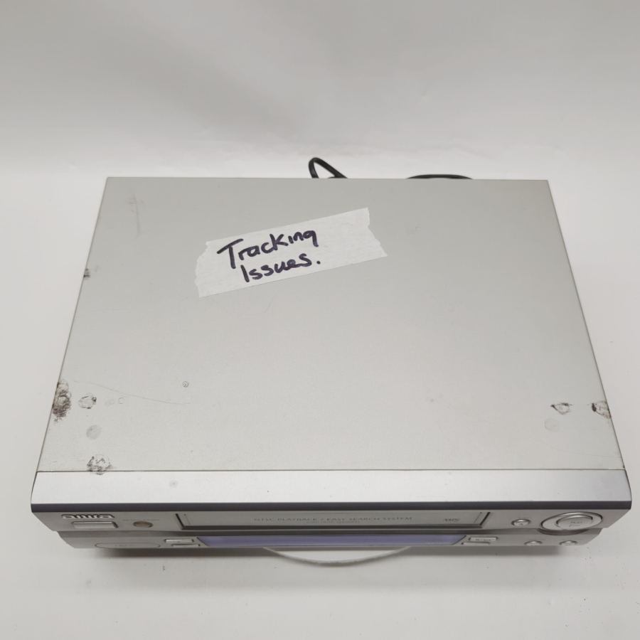 Aiwa GX1100 Silver High Quality VHS Video Cassette Recorder 13W - Faulty – image 4