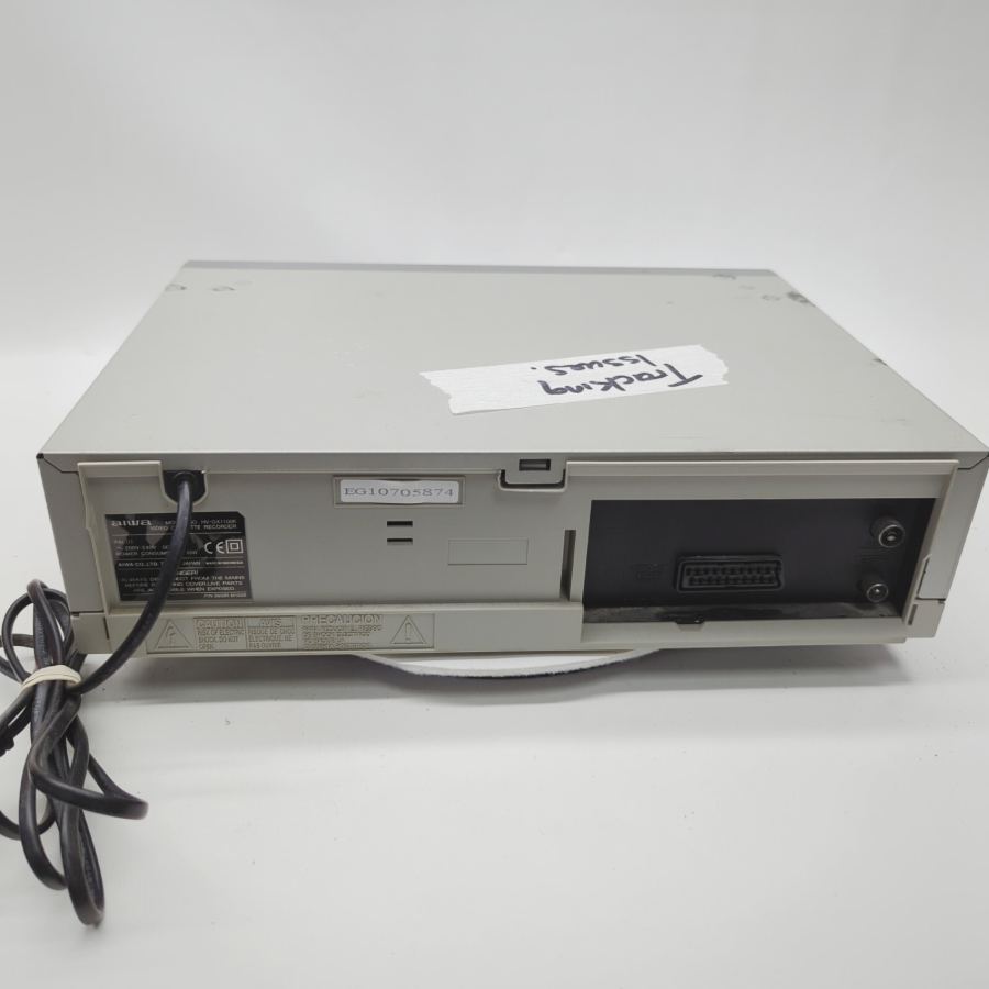 Aiwa GX1100 Silver High Quality VHS Video Cassette Recorder 13W - Faulty – image 7