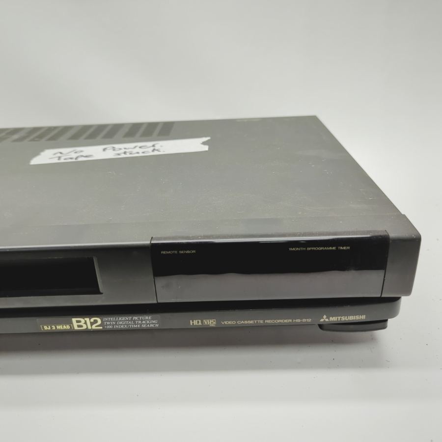 Vintage TV movie Prop Mitsubishi HS-B12 3-Head VHS Video Cassette Faulty – image 3