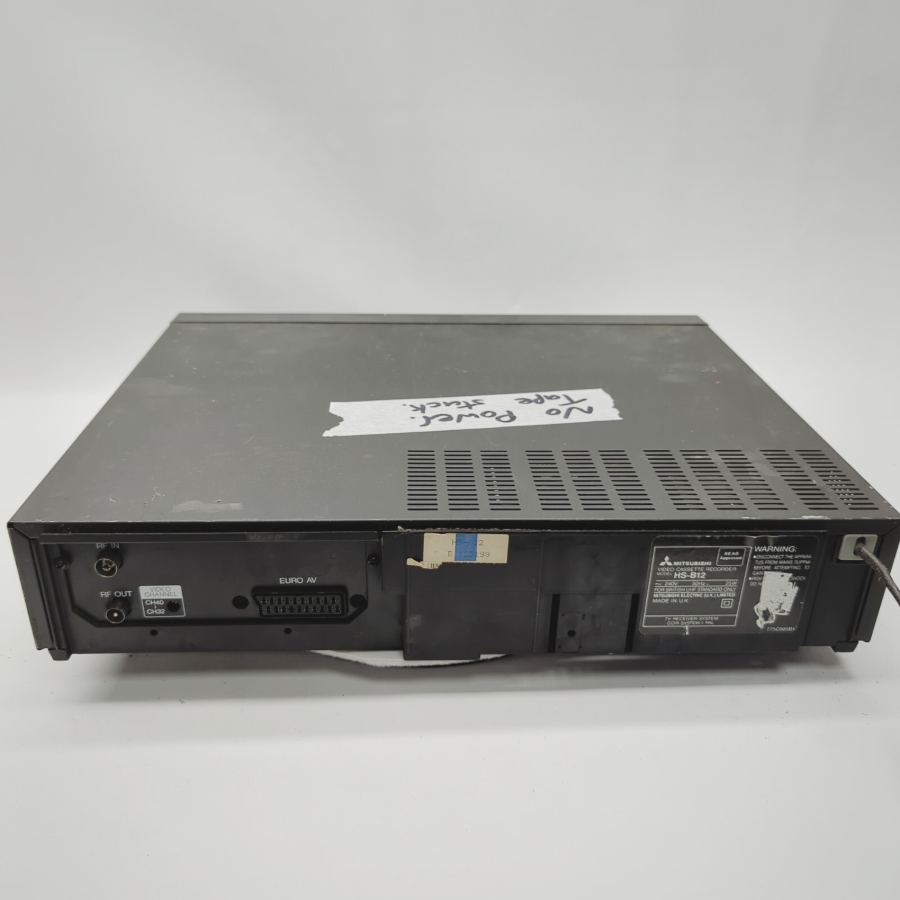 Vintage TV movie Prop Mitsubishi HS-B12 3-Head VHS Video Cassette Faulty – image 7