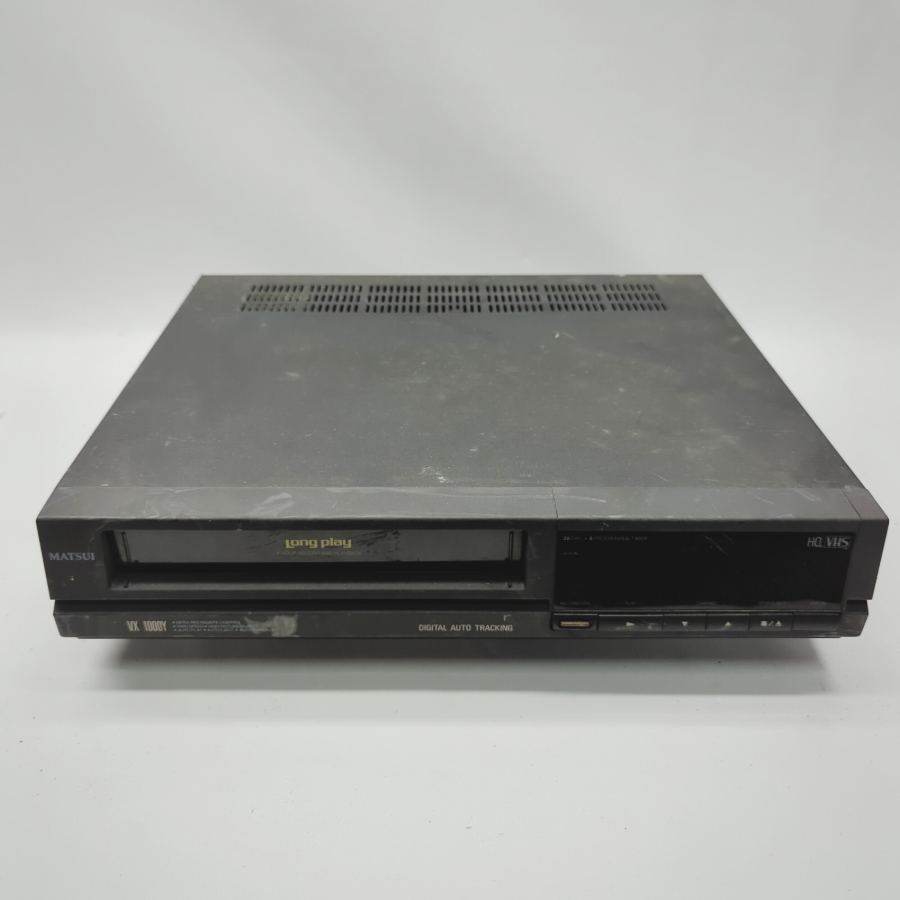 Vintage TV movie Prop Matsui VX-1000Y Black HQ VHS Video Cassette Faulty