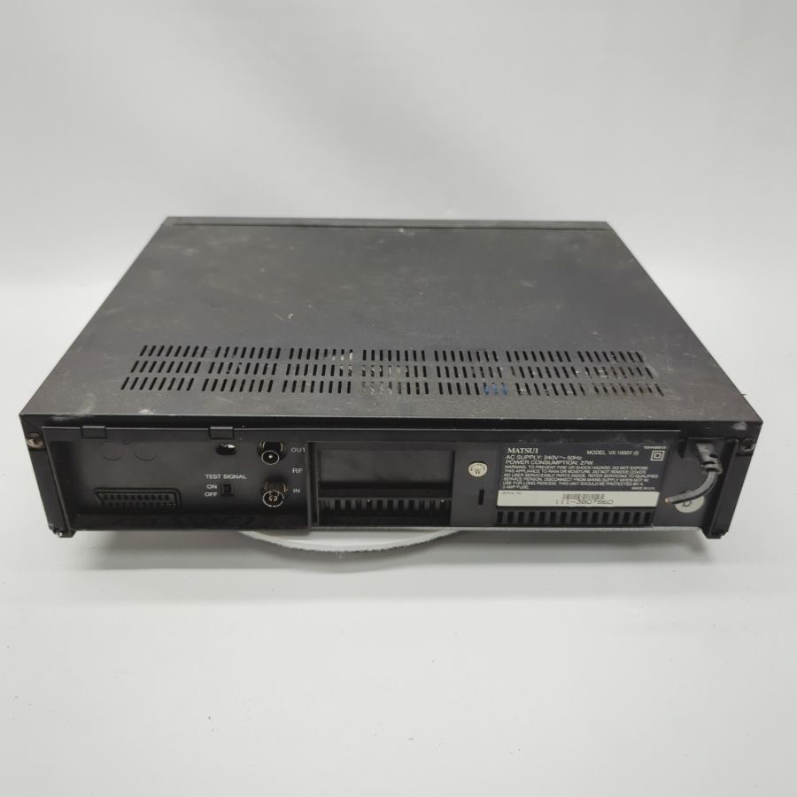 Vintage TV movie Prop Matsui VX-1000Y Black HQ VHS Video Cassette Faulty – image 7