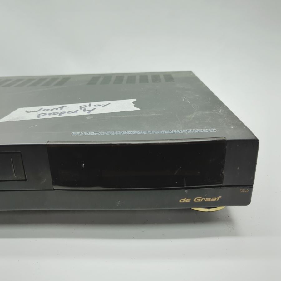 Vintage TV movie Prop De Graaf WHSHY4 Black 4-Head HQ VHS Video Cassette Faulty – image 3