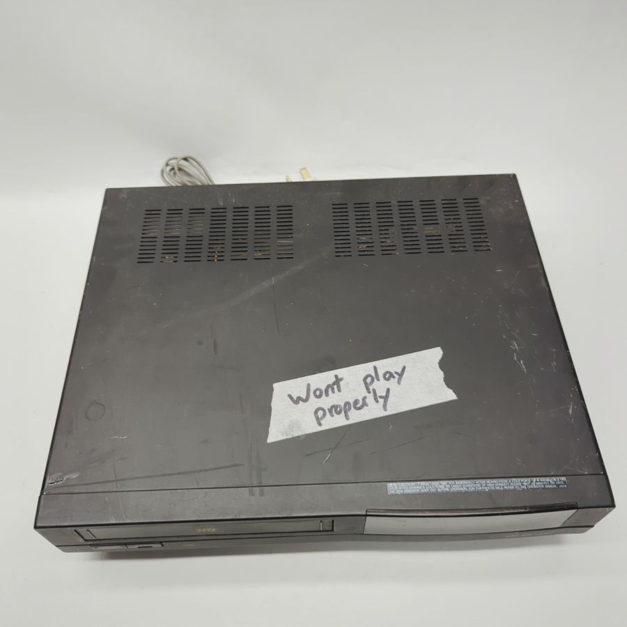 Vintage TV movie Prop De Graaf WHSHY4 Black 4-Head HQ VHS Video Cassette Faulty – image 4