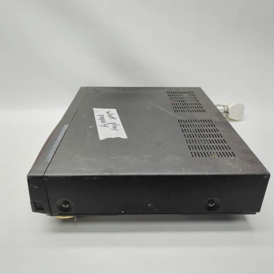 Vintage TV movie Prop De Graaf WHSHY4 Black 4-Head HQ VHS Video Cassette Faulty – image 5