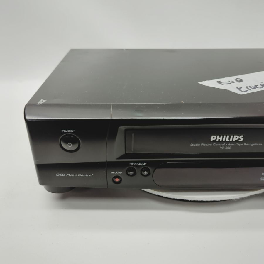 Philips VR285/05 Black Wired HQ VHS Video Cassette Recorder - Faulty – image 2