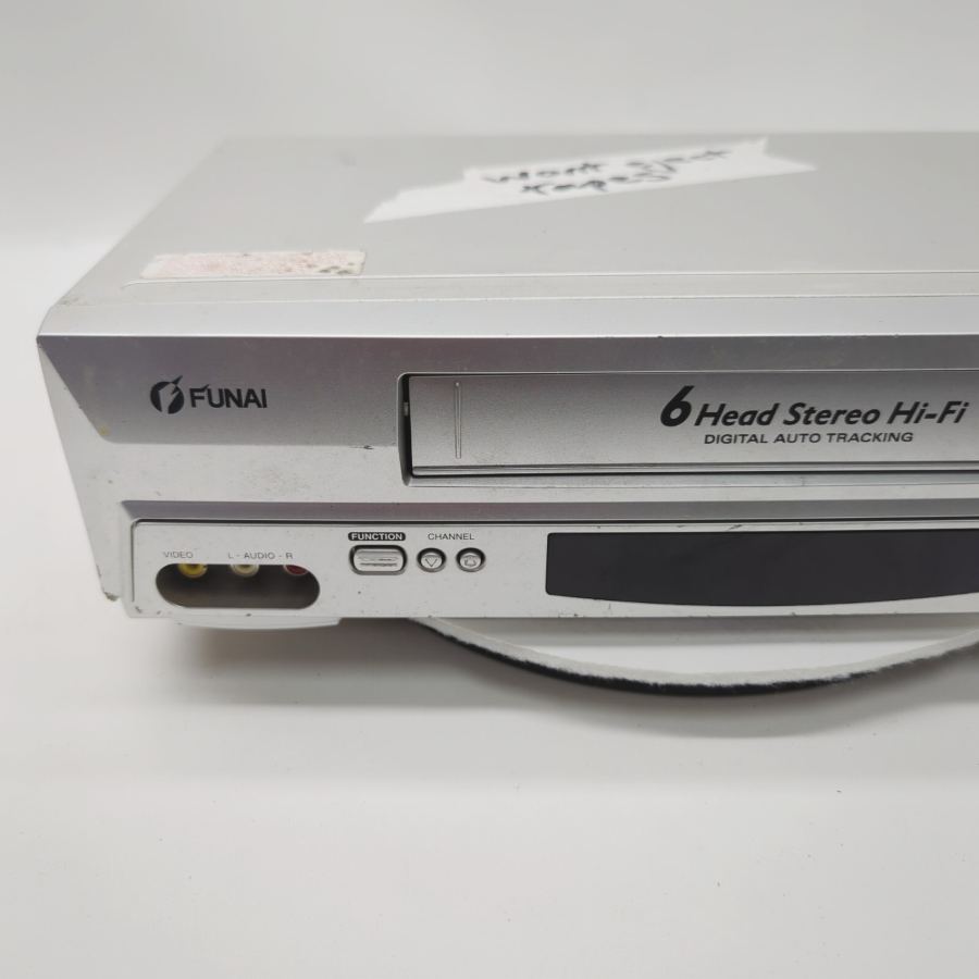 Funai 31B-750 Silver 6-Head Stereo Hi-Fi VHS Video Cassette Recorder - Faulty – image 2