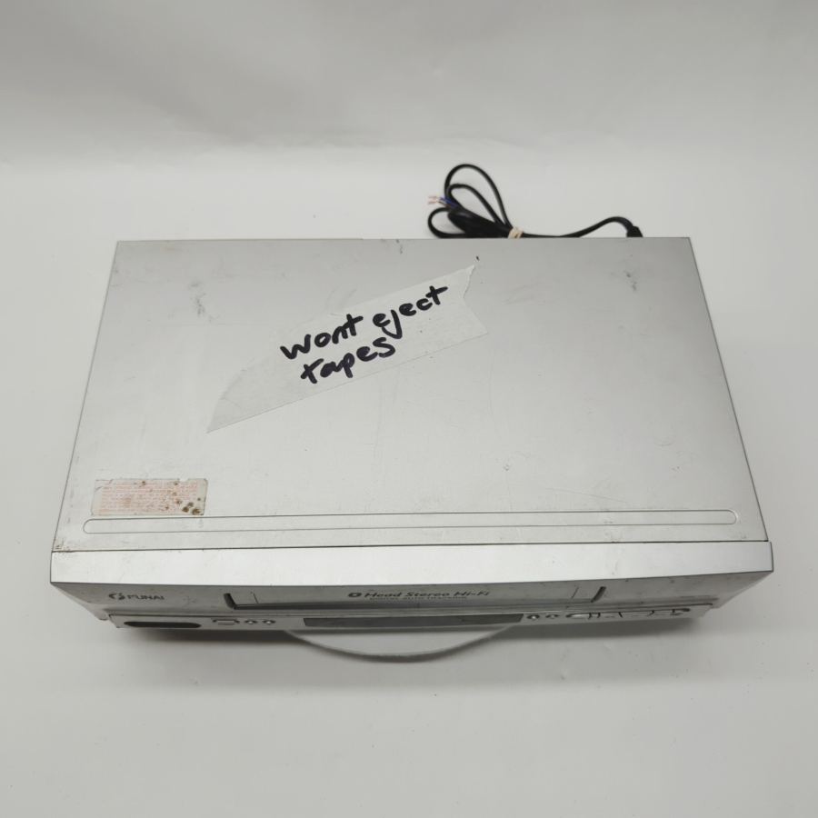 Funai 31B-750 Silver 6-Head Stereo Hi-Fi VHS Video Cassette Recorder - Faulty – image 4