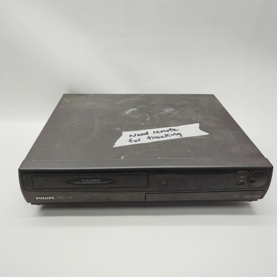 Faulty Vintage TV movie Pro Philips VR312/05 Black 3-Head HQ VHS Video Cassette