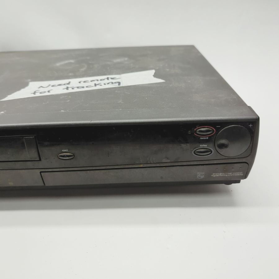 Faulty Vintage TV movie Pro Philips VR312/05 Black 3-Head HQ VHS Video Cassette – image 3
