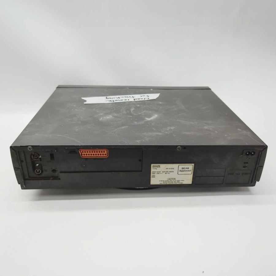 Faulty Vintage TV movie Pro Philips VR312/05 Black 3-Head HQ VHS Video Cassette – image 7