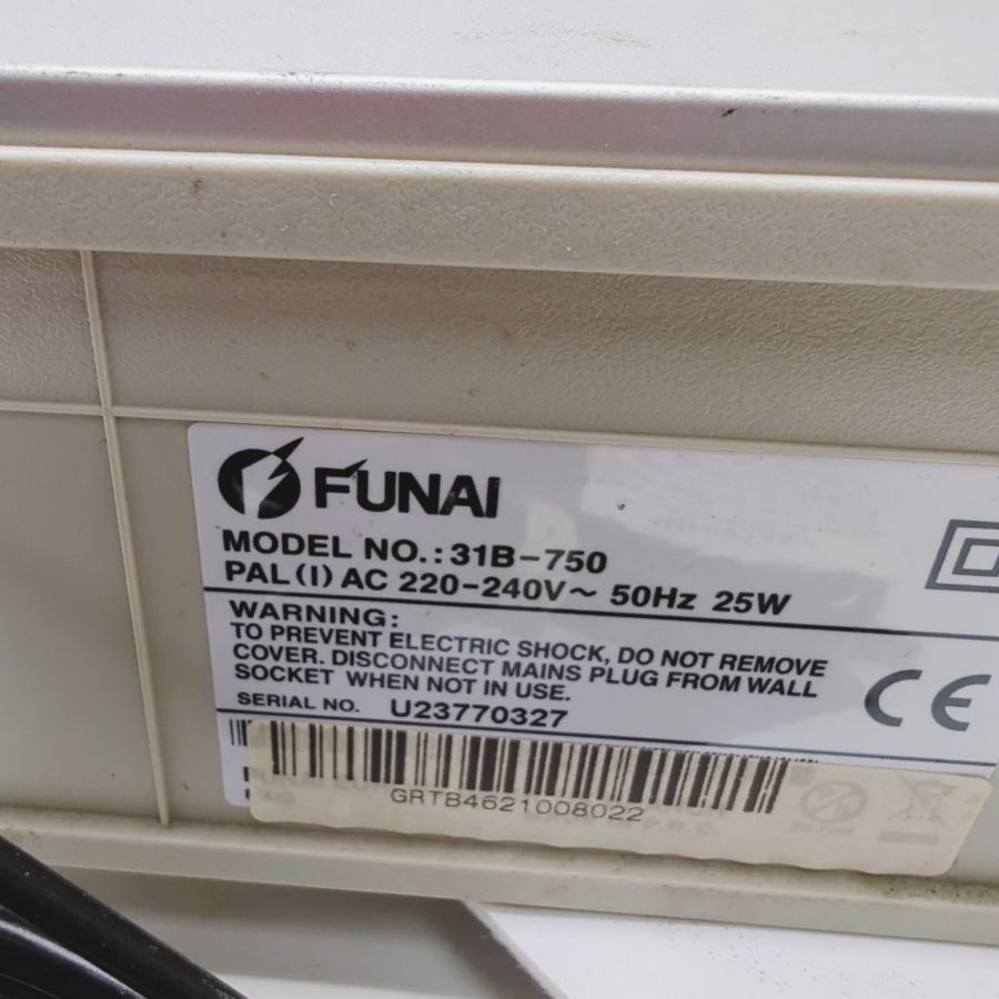 Funai 31B-750 Silver 6-Head Stereo Hi-Fi VHS Video Cassette Recorder 25W- Faulty – image 10