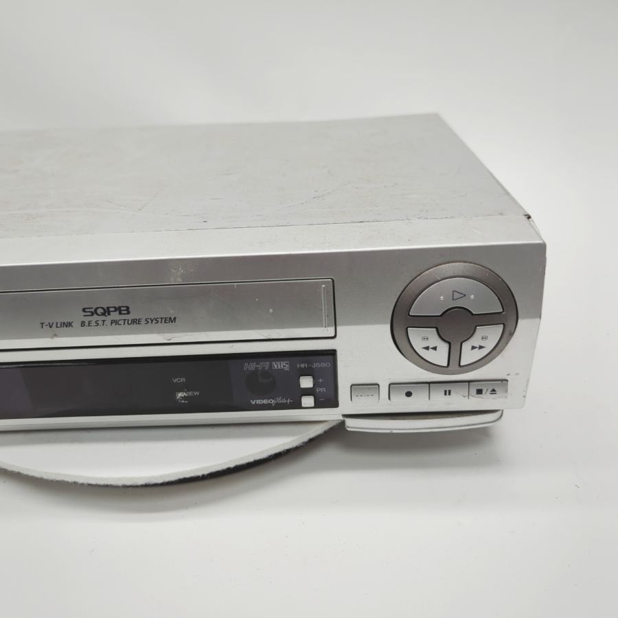 JVC HR-J580EK Silver NICAM Digital Stereo Video Cassette Recorder 16W - Faulty – image 3