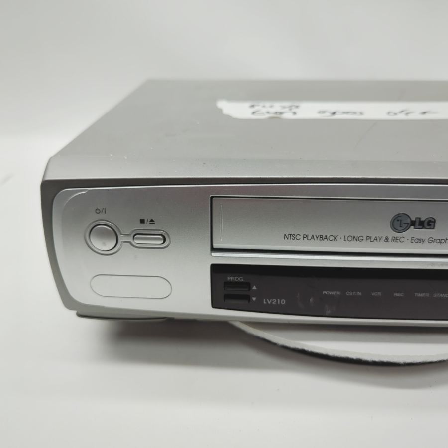 LG LV210 Silver Wired Digital VHS Video Cassette Recorder 12W - Faulty – image 2